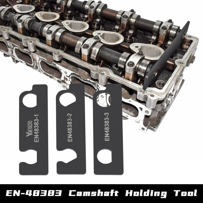 Yuesstloo 3Pcs Camshaft Retaining Aligning Tool Kit, Compatible with GM Opel Saab Cadillac Buick Chevrolet 2.8L 3.0L 3.6L Engine, Replace EN-48383 EN-46105 - Image 2